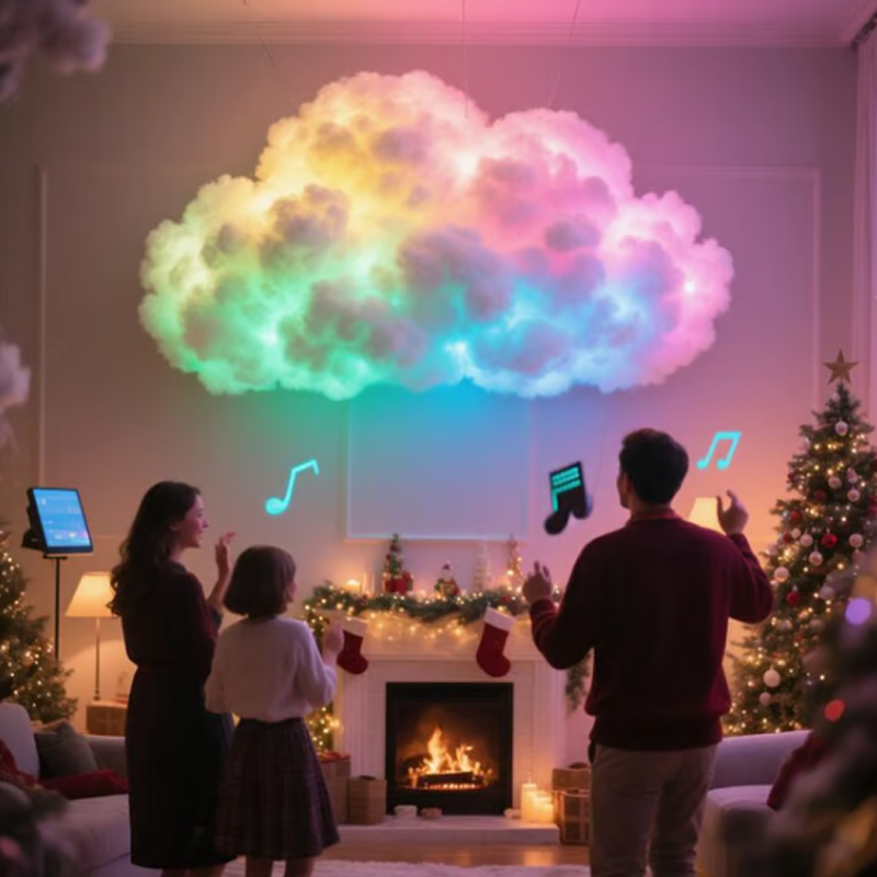 Sznur LED Wielokolorowy z Zasilaniem USB, 400 Cm