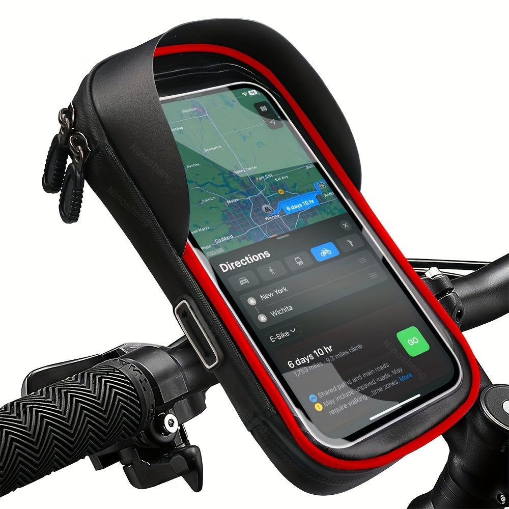 Uchwyt na Telefon na Rower z Obrotem o 360 Stopni