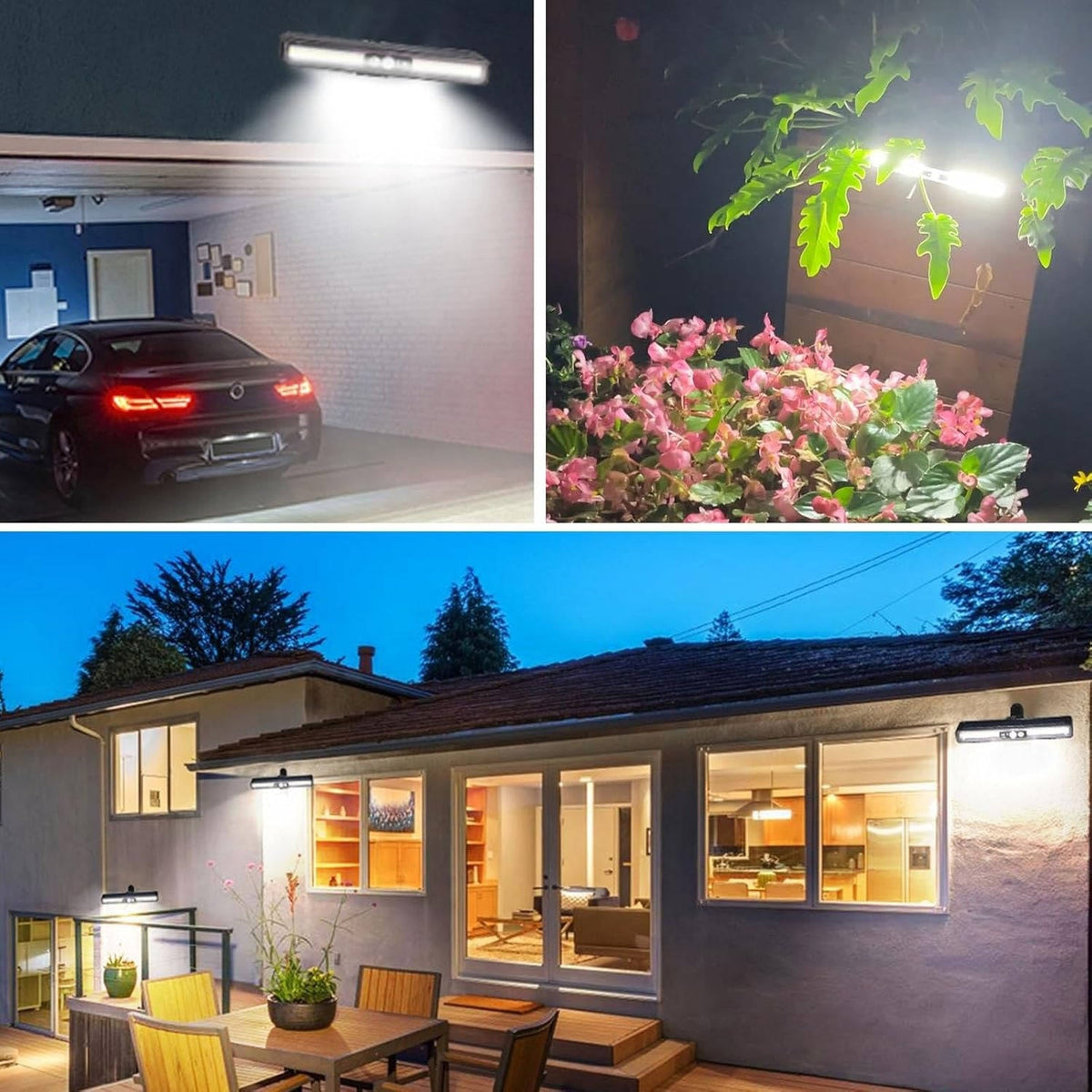 Lampa Solarna Ogrodowa z Czujnikiem Ruchu, 400 Lumenów, Zestaw 2 Szt.