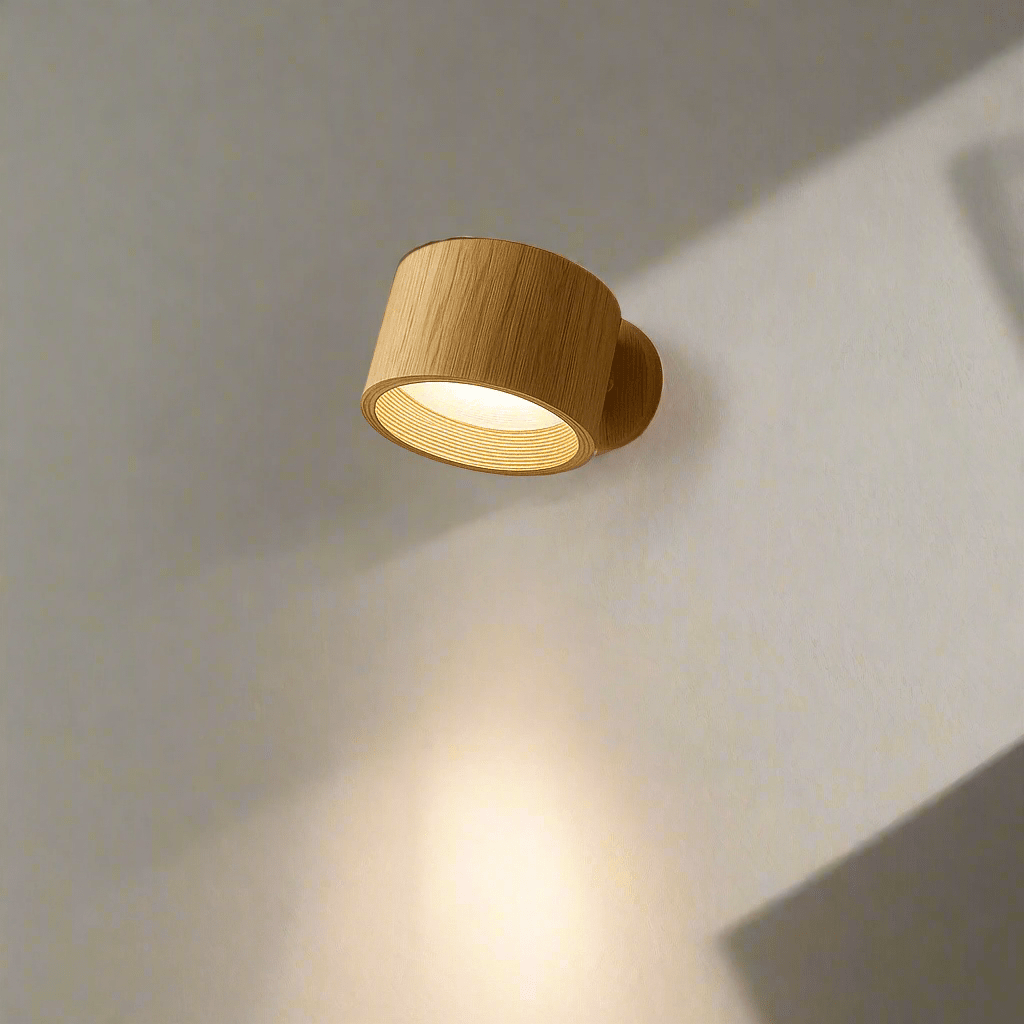 Kinkiet Ścienny Minimalistyczny z Obrotową Głowicą i Ładowaniem USB