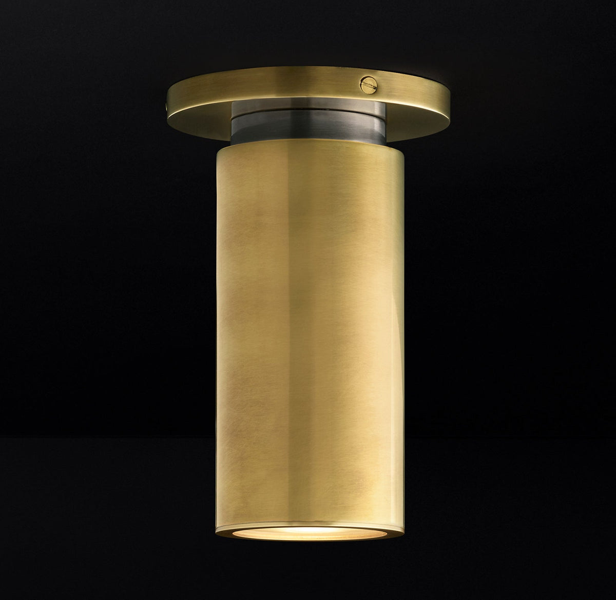Lampa Sufitowa Natynkowa Minimalistyczna z Cylindryczną Obudową