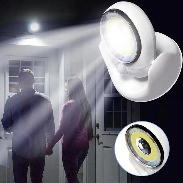 Lampa Zewnętrzna z Czujnikiem Ruchu Bezprzewodowa Magnetyczna