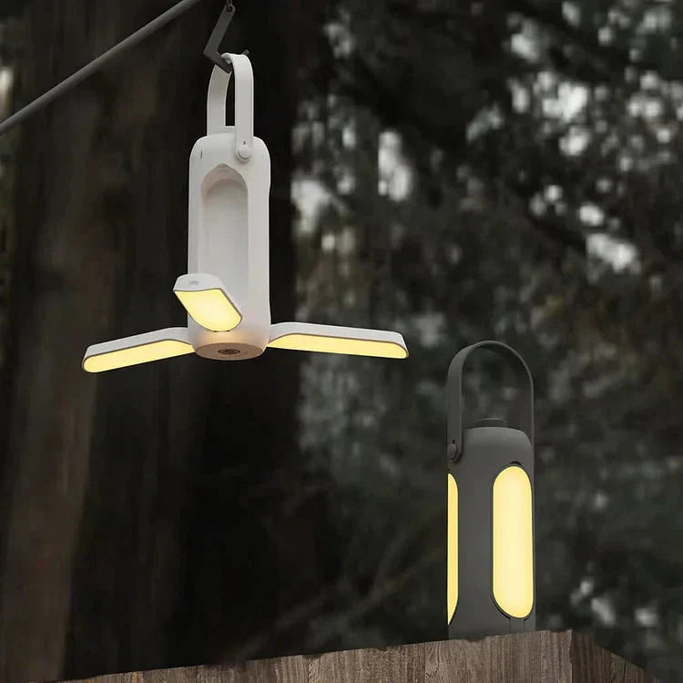 Przenośna Lampa Kempingowa z Regulacją Barwy i Trybem SOS