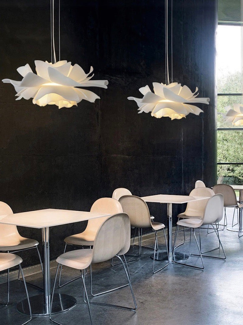 Lampa Wisząca Lotos z Warstwowymi Akrylowymi Płatkami - 9