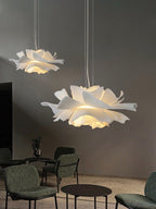 Lampa Wisząca Lotos z Warstwowymi Akrylowymi Płatkami - 10