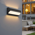 Kinkiet Zewnętrzny LED Czarny IP65 z Ciepłą Bielą - 2