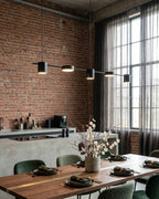 Lampa Wisząca Liniowa LED z Akrylowym Kloszem - 12
