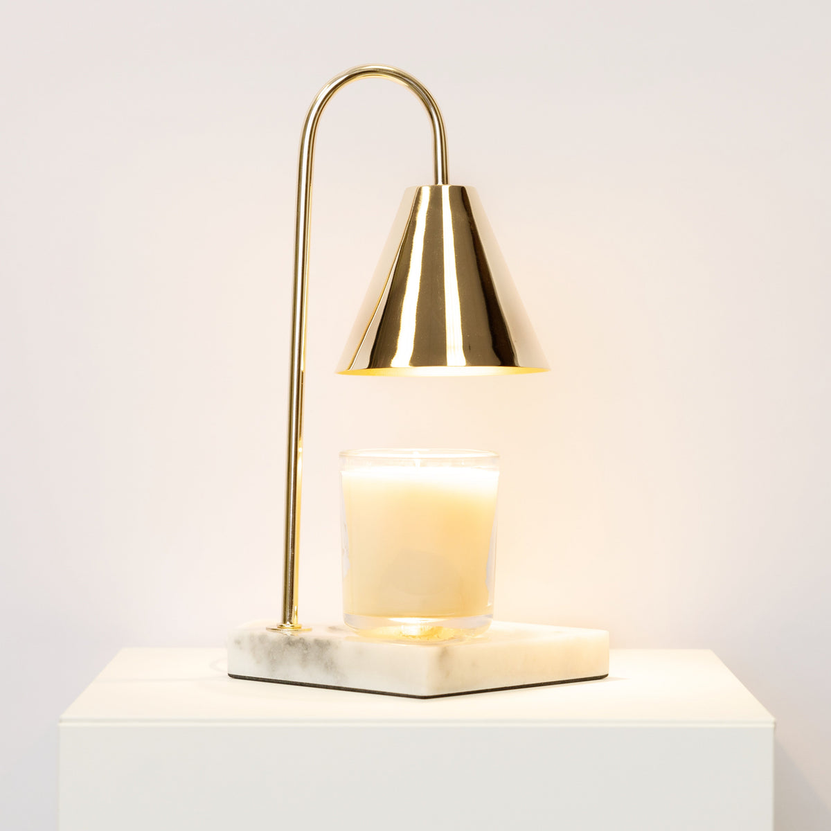 Lampa Podgrzewacz do Świec z Efektem Marmuru - 5