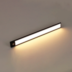 Lampa LED Podszafkowa z Czujnikiem Ruchu i Ładowaniem USB - Czarny