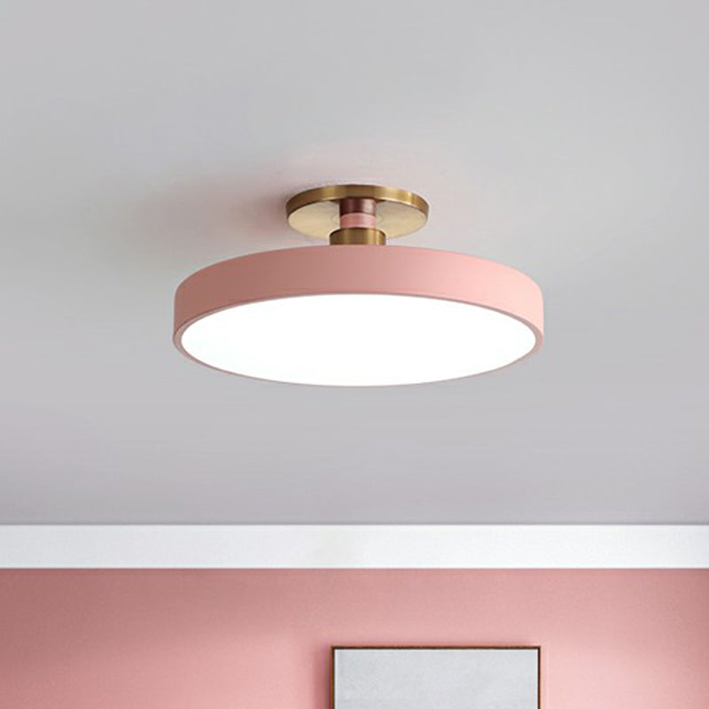 Lampa Sufitowa LED Okrągła Akrylowa Półszczelna