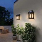 Lampa Ścienna Solarna z Czujnikiem Ruchu do Ogrodu - 4