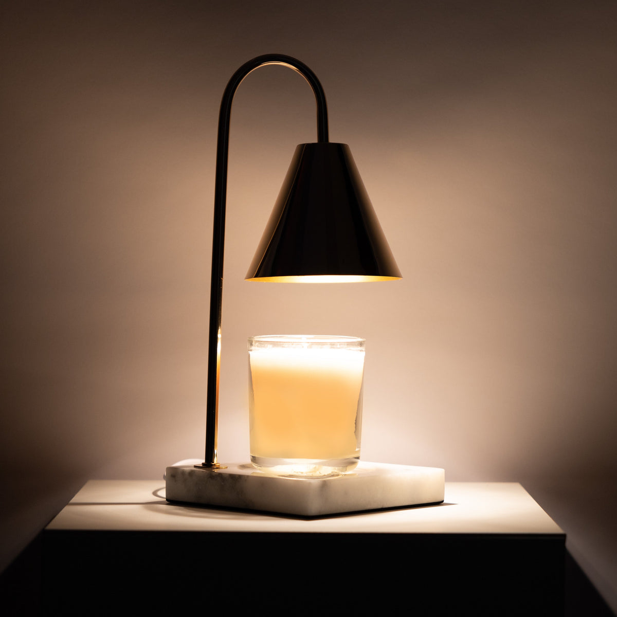 Lampa Podgrzewacz do Świec z Efektem Marmuru - 6
