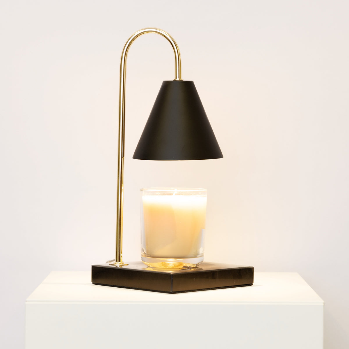 Lampa Podgrzewacz do Świec z Efektem Marmuru - 2