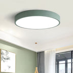 Lampa Sufitowa LED Okrągła Nowoczesna - Zielony