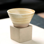Filiżanki do Espresso Ceramiczne Zestaw 2 Szt. Ręcznie Szkliwione 100 - 3