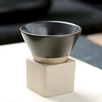 Filiżanki do Espresso Ceramiczne Zestaw 2 Szt. Ręcznie Szkliwione 100 - 4