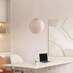 Lampa Wisząca Kula ze Szklanym Kloszem Ręcznie Dmuchanym - 10