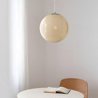 Lampa Wisząca Kula ze Szklanym Kloszem Ręcznie Dmuchanym - 11