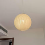 Lampa Wisząca Kula ze Szklanym Kloszem Ręcznie Dmuchanym - 12