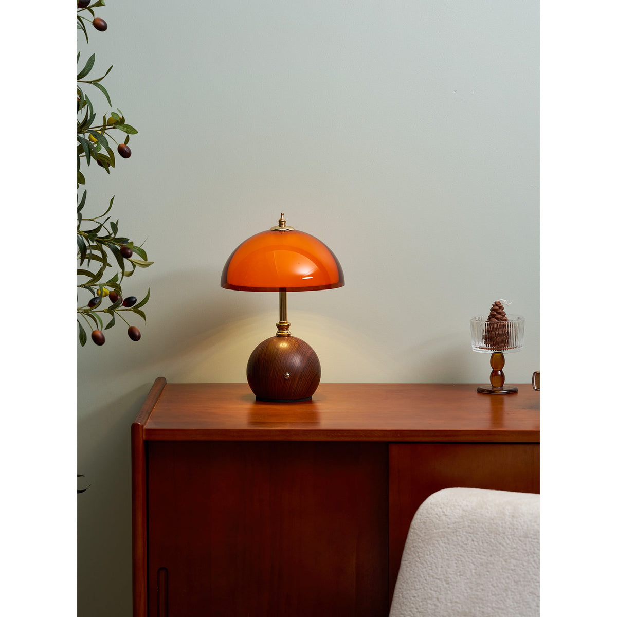 Lampa Stołowa LED Bezprzewodowa z Dotykowym Panelem - 12