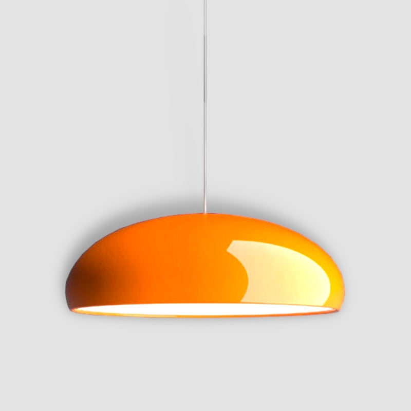 Lampa Wisząca Włoska z Metalowym Kloszem 45 Cm - 2
