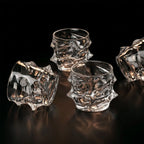 Szklanka do Whisky z Kryształu z Falistym Wzorem w Pudełku Prezentowym - 11