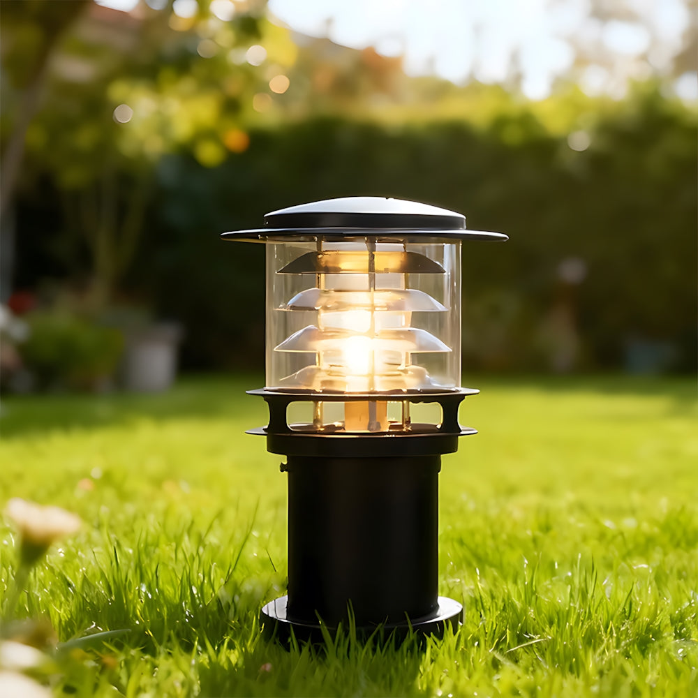 Lampa Ogrodowa Aluminiowa IP65 z Oprawką E27