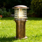 Lampa Ogrodowa Aluminiowa IP65 z Oprawką E27 - 12