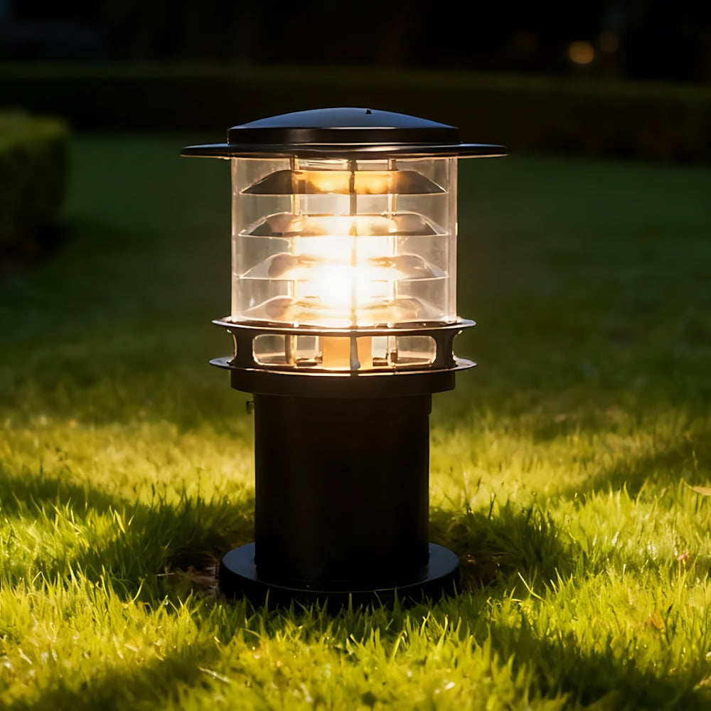 Lampa Ogrodowa Aluminiowa IP65 z Oprawką E27 - 2