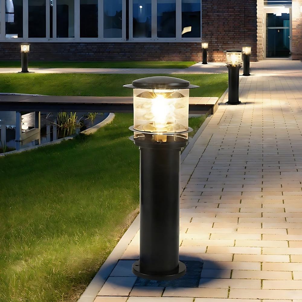 Lampa Ogrodowa Aluminiowa IP65 z Oprawką E27 - 5