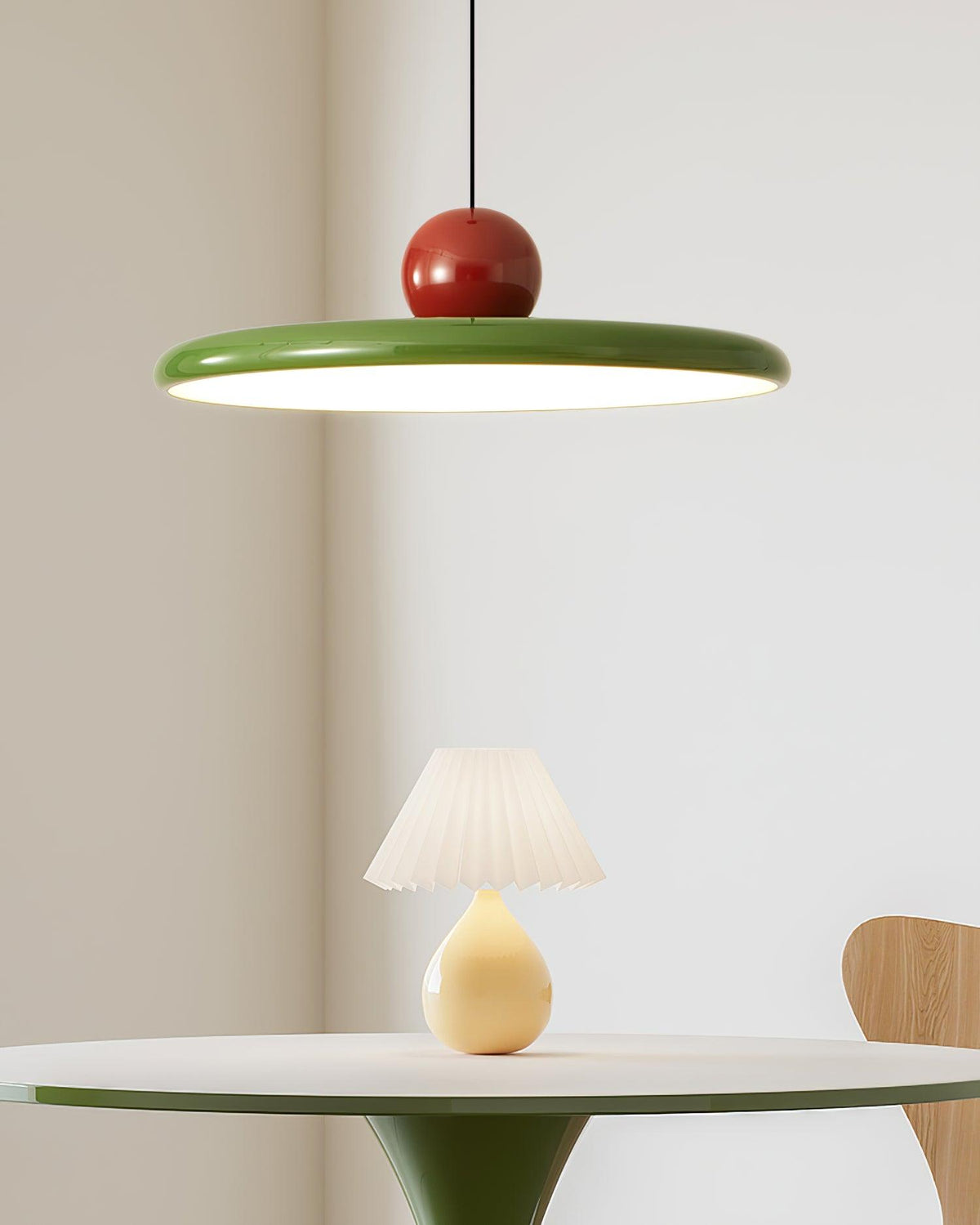 Lampa Wisząca LED Okrągła Ściemnialna - 9