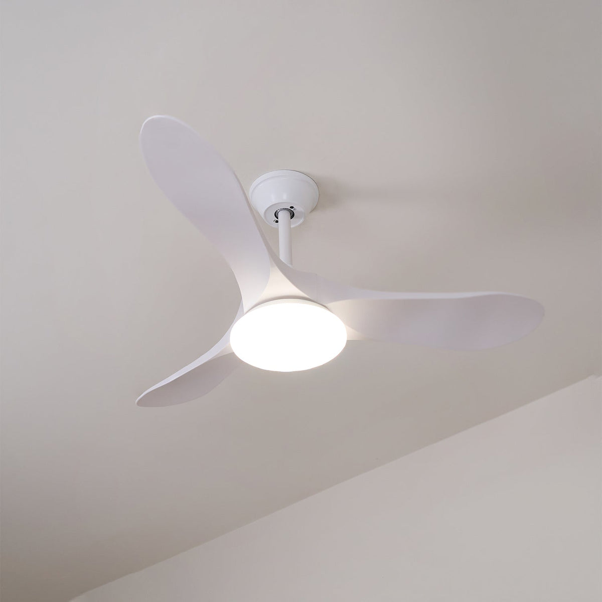 Wentylator Sufitowy z Oświetleniem LED 35 w Drewnopodobny