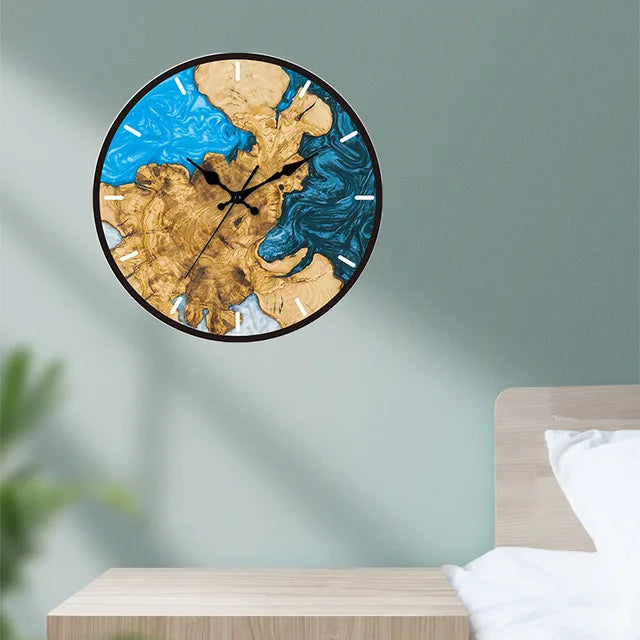 Zegar Ścienny Akrylowy Przezroczysty Bezgłośny 30 Cm - 5
