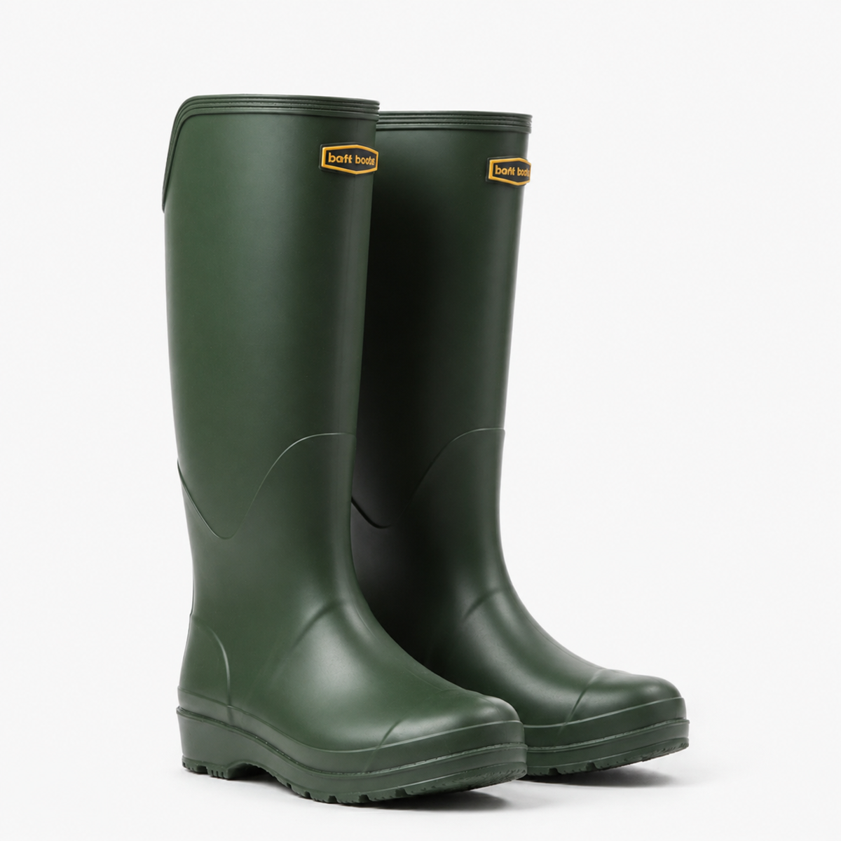 Kalosze Wysokie za Kolano z PVC Unisex - Zielony