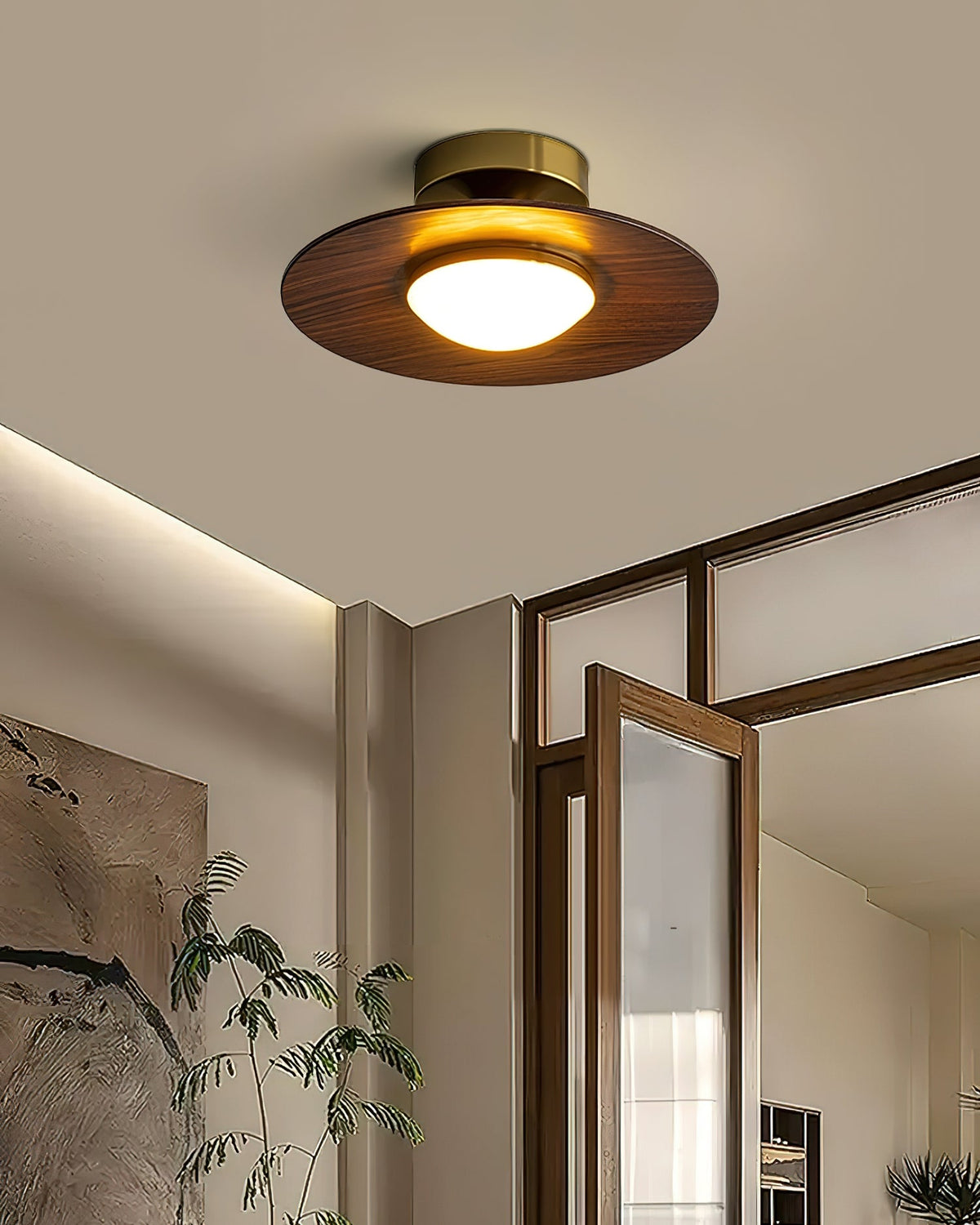 Lampa Sufitowa Niskoprofilowa z Zintegrowanym LED - 5