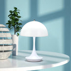 Lampa Stołowa Bezprzewodowa LED z Metalu i Szkła - 2