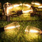 Lampa Ogrodowa Girlanda Świetlna 10 M z Piętnastoma Żarówkami - 5
