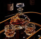 Szklanka do Whisky z Kryształu z Falistym Wzorem w Pudełku Prezentowym - 9