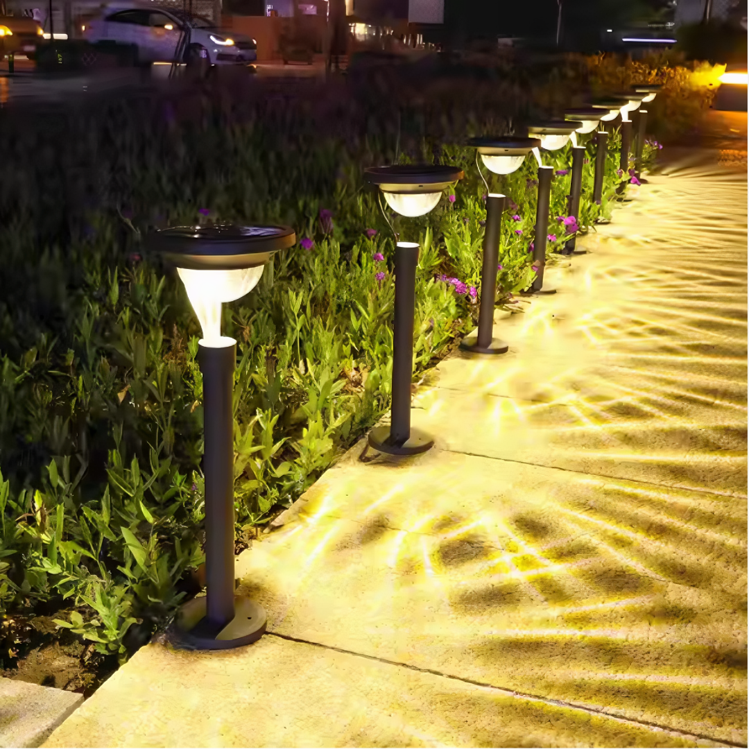 Lampa Ogrodowa Solarna z Czujnikiem Zmierzchu - 2