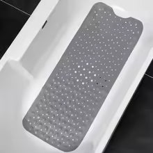Antypoślizgowa Mata Do Wanny i Pod Prysznic z Przyssawkami - Szary