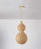 Lampa Wisząca Zewnętrzna Bohemian z Plecionki Kalebas - 13