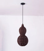 Lampa Wisząca Zewnętrzna Bohemian z Plecionki Kalebas