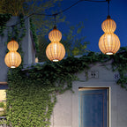 Lampa Wisząca Zewnętrzna Bohemian z Plecionki Kalebas - 4