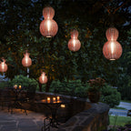 Lampa Wisząca Zewnętrzna Bohemian z Plecionki Kalebas - 7