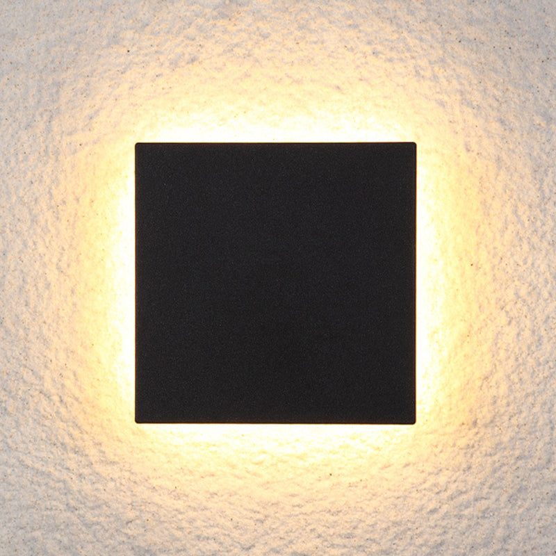 Kinkiet Zewnętrzny LED Nowoczesny z Efektem Halo - 12
