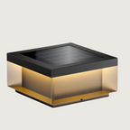 Lampa Zewnętrzna Słupkowa Solarna LED Ciepłe Światło - 3