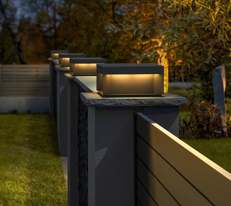 Lampa Zewnętrzna Słupkowa Solarna LED Ciepłe Światło - 6