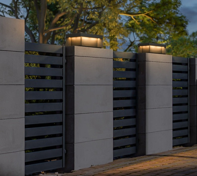 Lampa Zewnętrzna Słupkowa Solarna LED Ciepłe Światło - 7