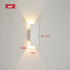 Kinkiet Zewnętrzny LED Minimalistyczny z Oświetleniem Góra-Dół - 15