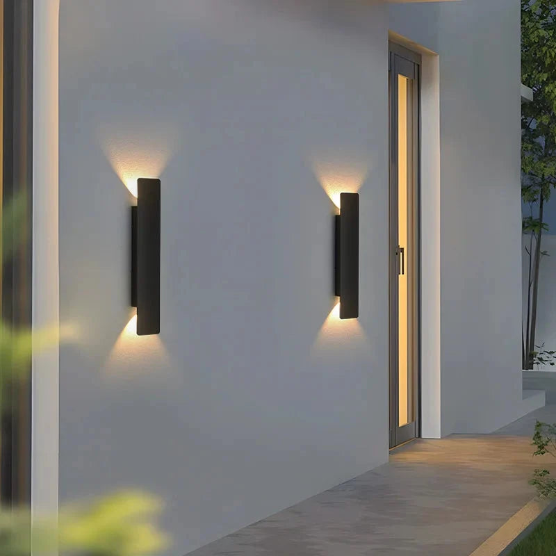 Kinkiet Zewnętrzny LED Minimalistyczny z Oświetleniem Góra-Dół - 7
